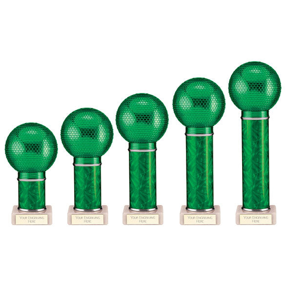 Disco Inferno Tube Trophy Green -TA22130