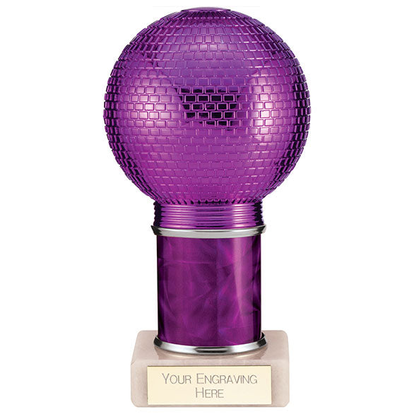 Disco Inferno Tube Trophy Purple  -TA22131
