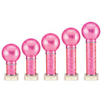 Disco Inferno Tube Trophy Pink  -TA22132