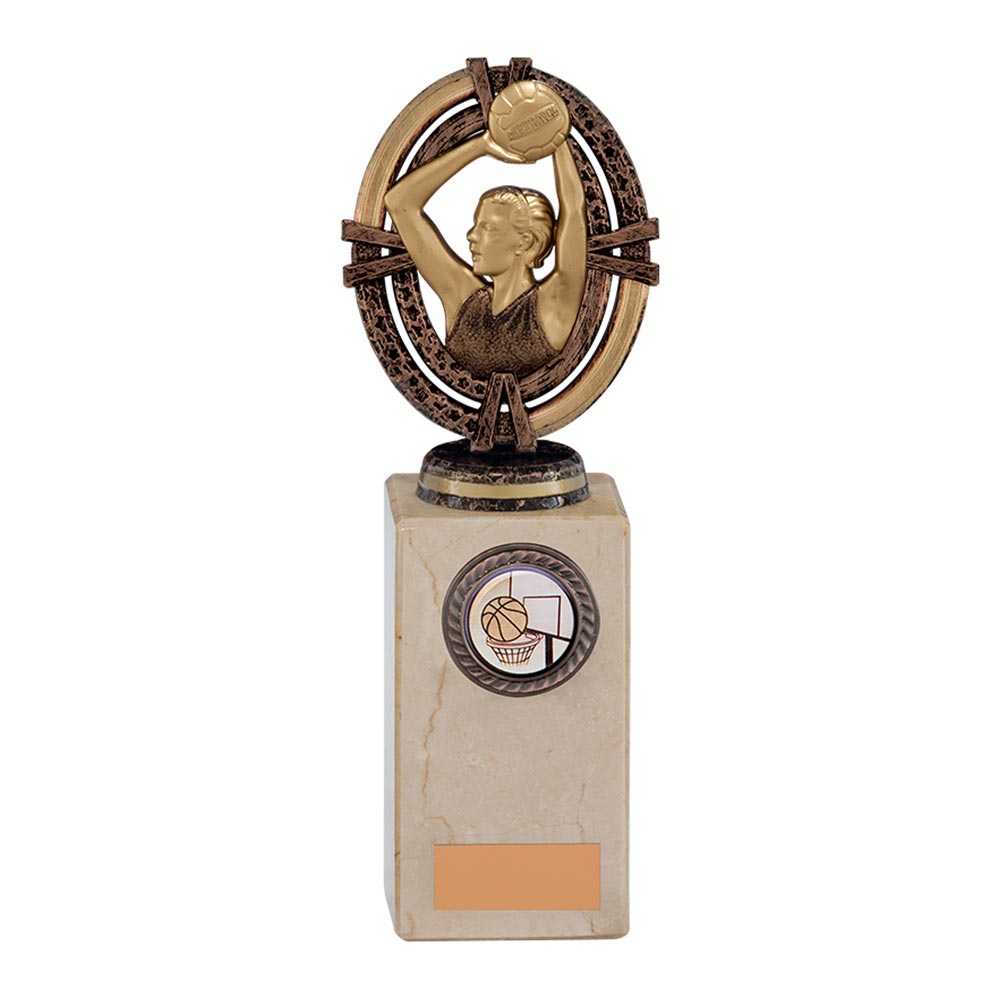 Maverick Legend Block Netball Bronze - TH16017