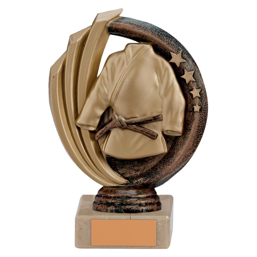 Renegade MartialArts Legend Award Antique Bronze & Gold - TH17259