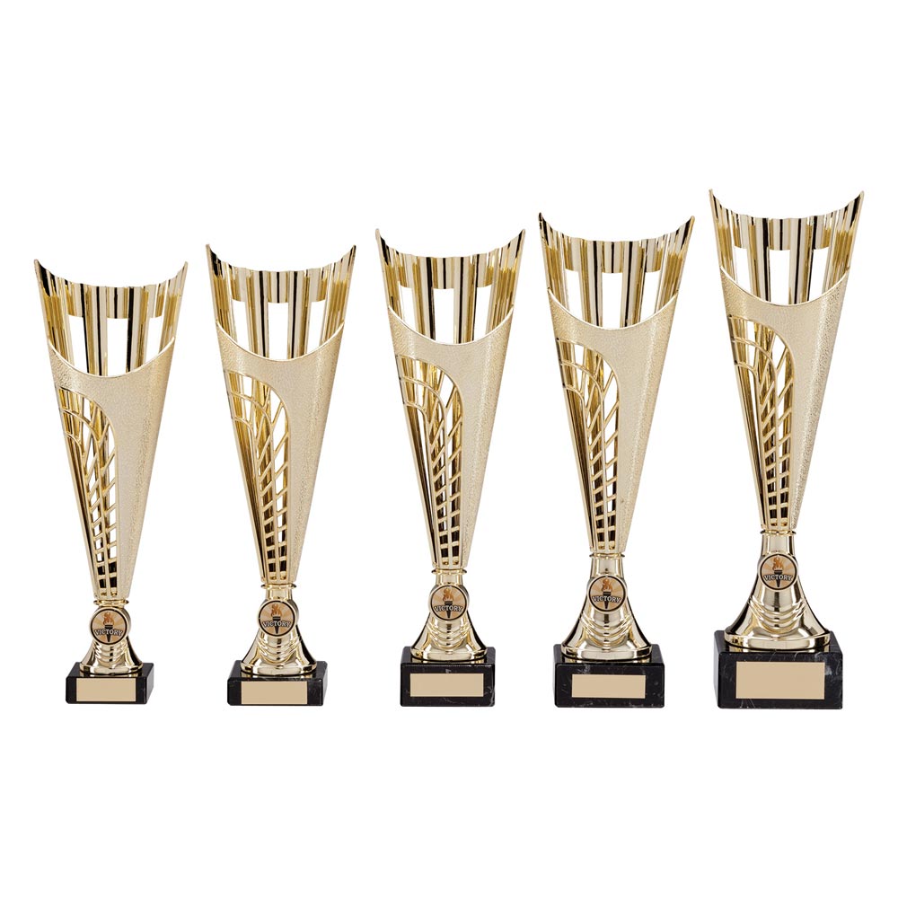 Garrison Plastic Laser Cut Cup Gold-TR17575