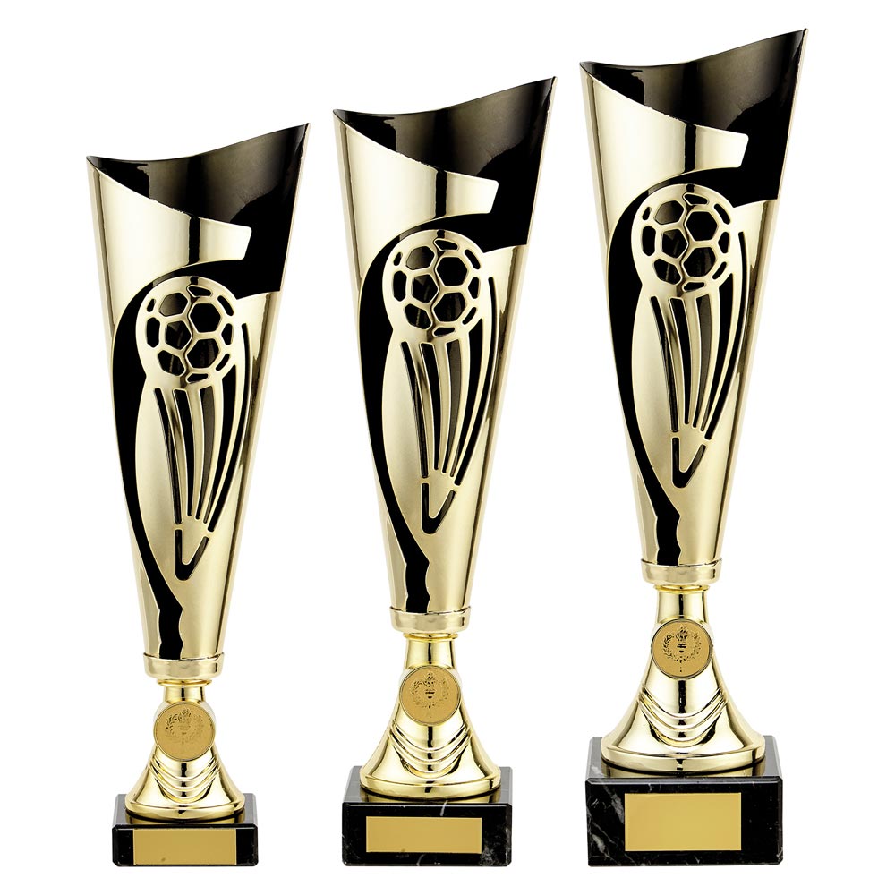 Champions Football Cup Gold & Black  - TR19609