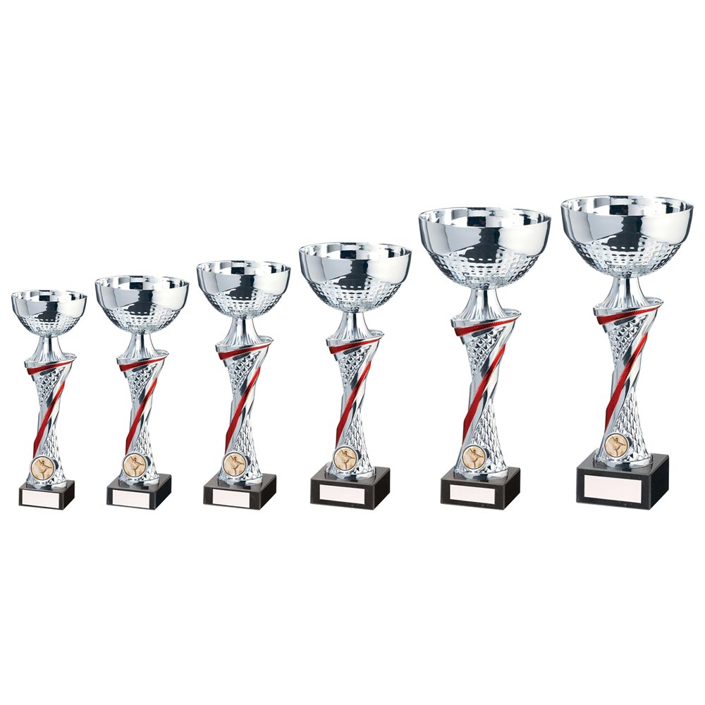 Dominion Cup Silver & Red-TR20410