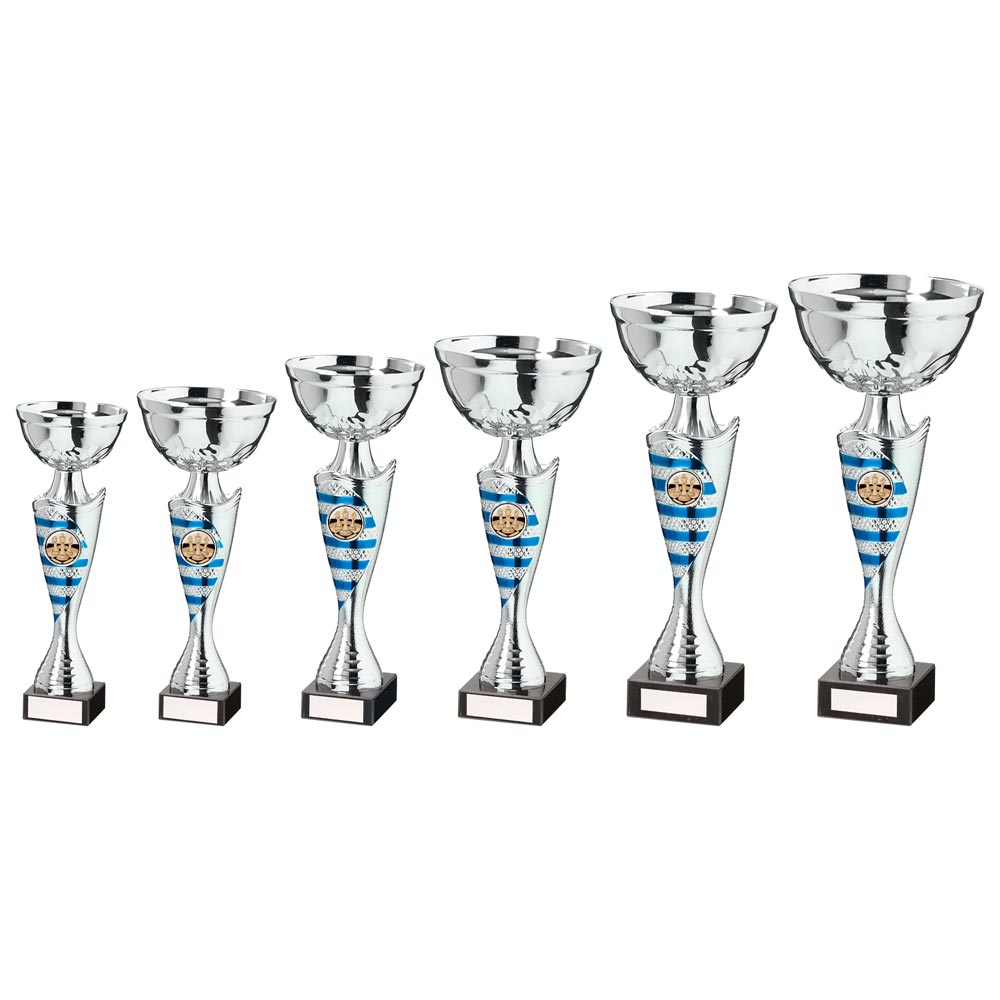 Commander Cup Silver & Blue -TR20411
