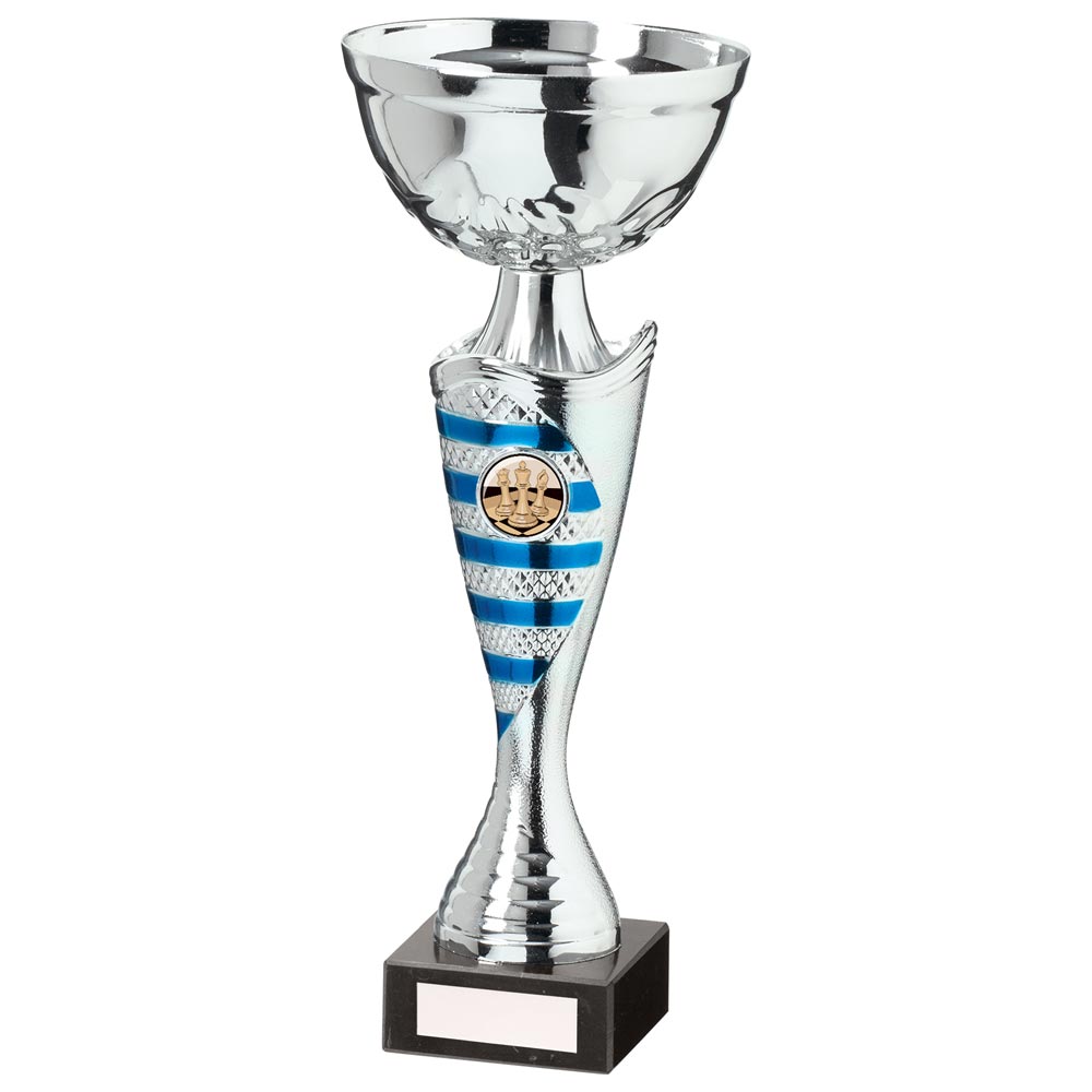 Commander Cup Silver & Blue -TR20411