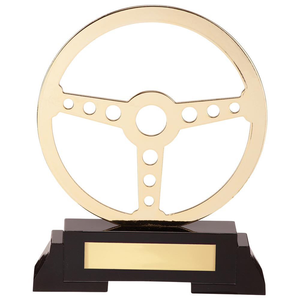 Arcadia Steering Wheel Metal Award - TR20508