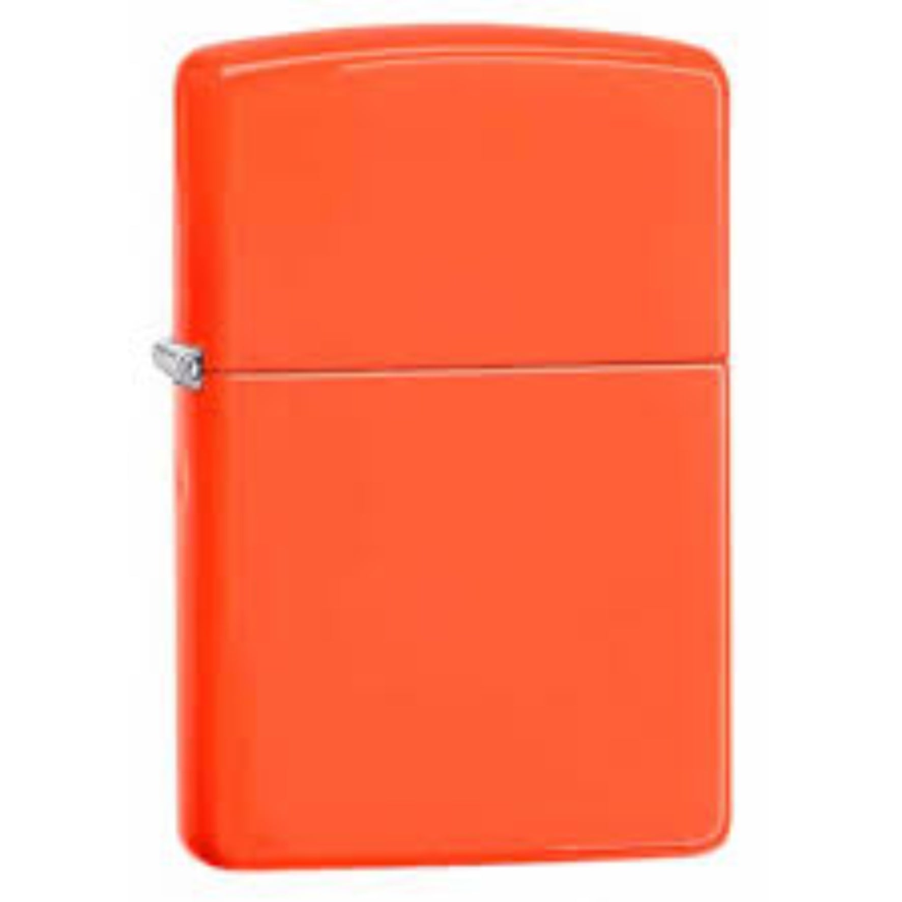 Stainless Steel Neon Orange Star Lighter